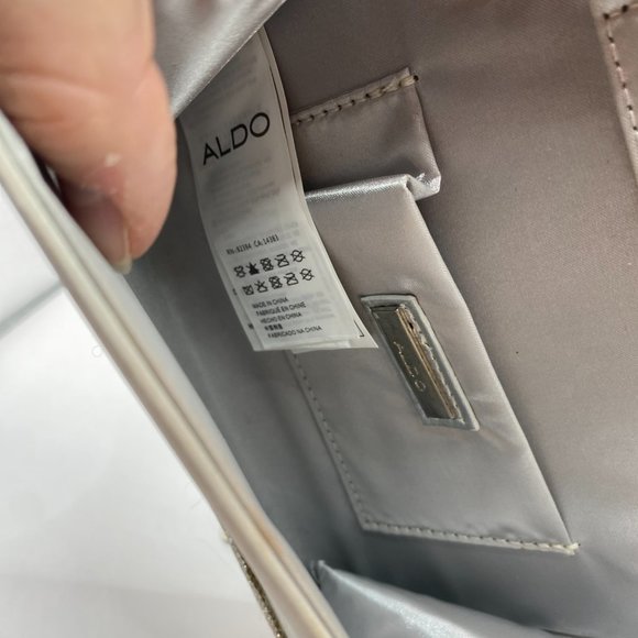 Aldo Sparkly Chain Rhinestone Bag - Picture 9 of 12